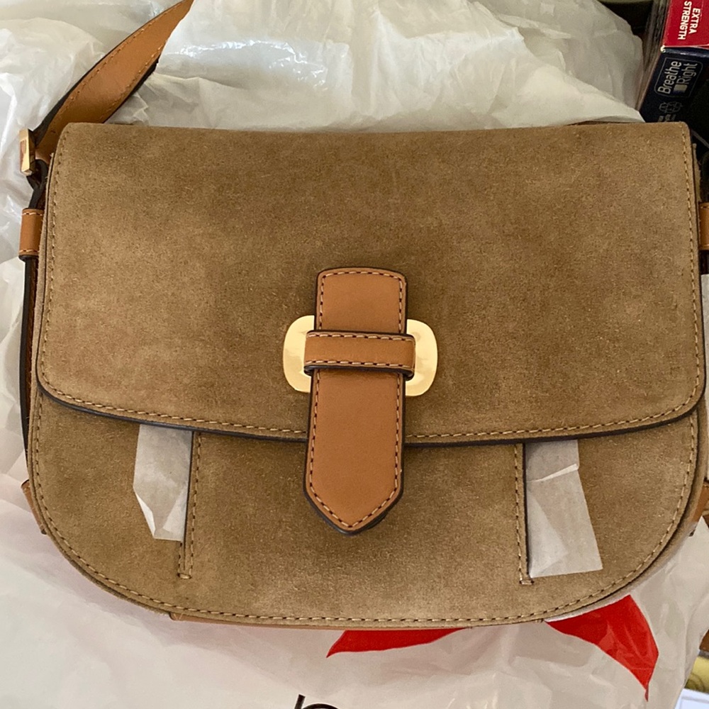 Michael Kors leather and suede shoulder bag!!!